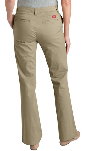 Imagen 2 de 2 de Dickies Fp121 Pantalón Stretch Semi Acampanado Mujer 2 A 16