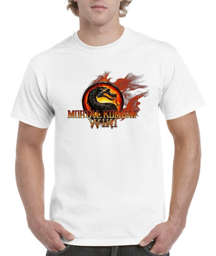 Playeras  Mortal Kombat Logotipo Unicos 