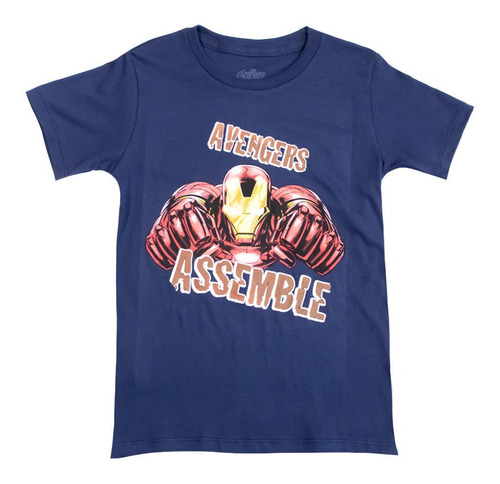 Playera Marvel Comics Para Niño