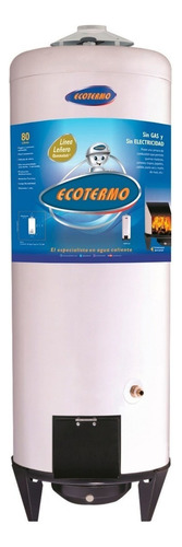 Termotanque Ecotermo 80 Lt Leñero Carga Superior