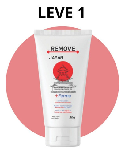 Pasta Japonesa Remove Japan Anti-rugas Kit Com 3 Unidades