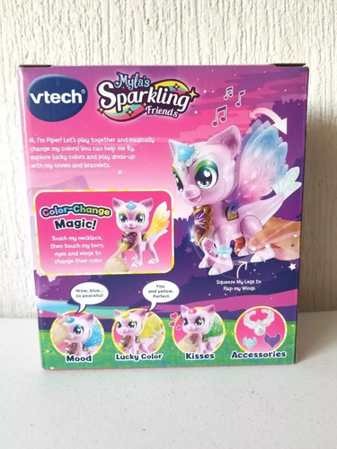 Vtech Sparkling Friends Piper El Dragón Habla Luces Sonidos