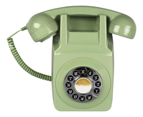Telefone Fixo Retrô De Parede, Tipo Antigo, Telefone Verde