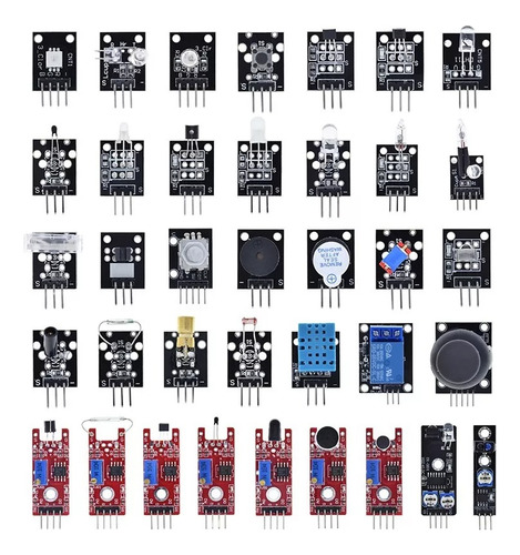 Kit 37 Sensores Para Arduino, Pic Y Raspberry
