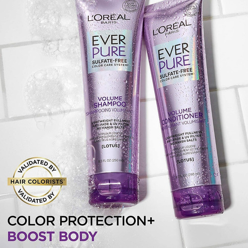 Shampoo Y Acondicionador Dar Volumen L'oréal Paris Everpure