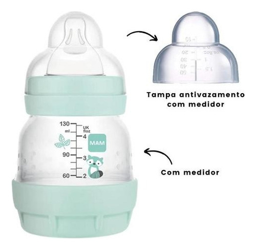 Kit de biberones Easy Start azul de 130 ml y 260 ml - Mam