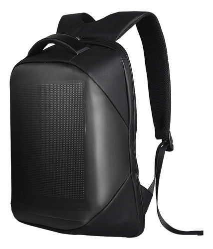 Mochila Led Pantalla Viaje Portátil Mochila Impermeable