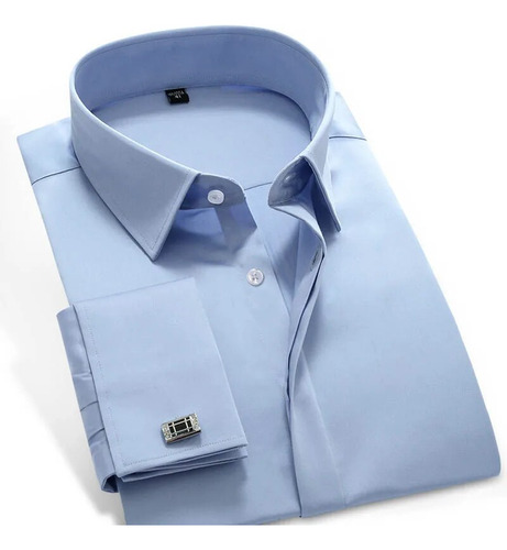 Camisas De Vestir Para Hombre France Cufflink, Camisas De Fi