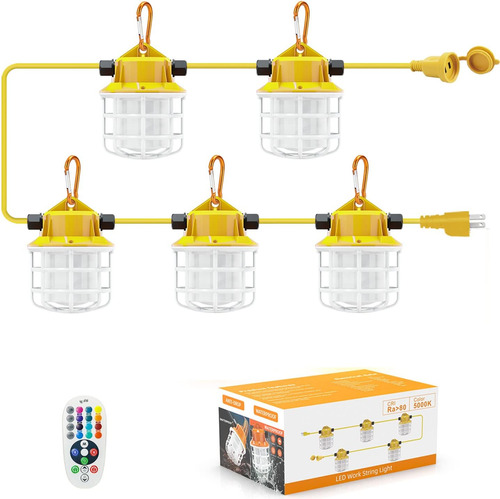 Tira De Luces Led De 50 Pies Que Cambian De Color, 75 W, 750