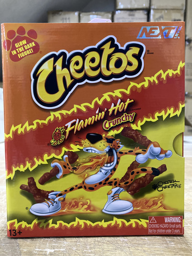 Chester Chetos Flamin' Hot Glow-in-the-dark Figura Jada Toys
