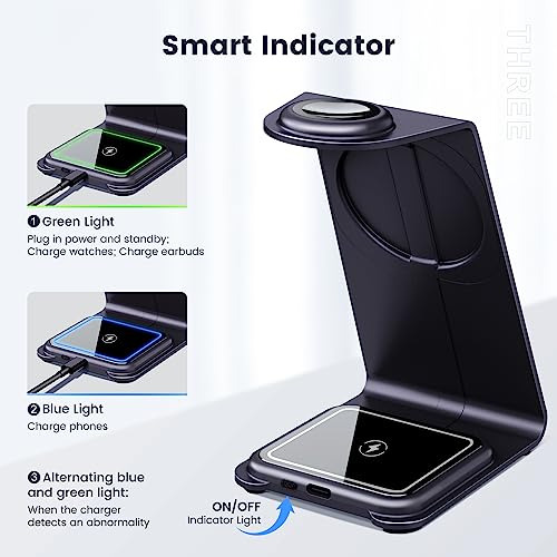 Ic 3 In 1 Wireless Charging Station For Magsafe iPhone ...