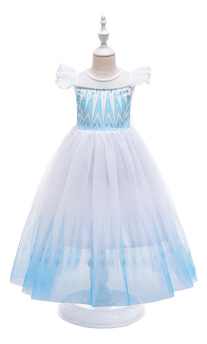 Vestido Isa Elsa De Frozen 2 Para Niñas Y Niños