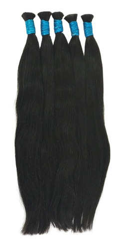 Cabelo Humano Liso Natural 65cm - 400 Gramas Envio Imediato