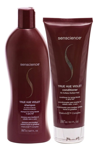 True Hue Violet Shampoo + Condicionador 300ml - Senscience