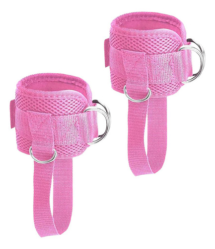 Correa De Tobillo Para Gimnasio Para Rosa Con Rejilla