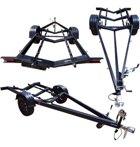 Carretinha Reboque P/ Jet Ski Carga 500 Kg - Nova