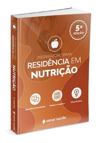 Preparatório Para Residência Em Nutrição - 5ª Ed. - Sanar