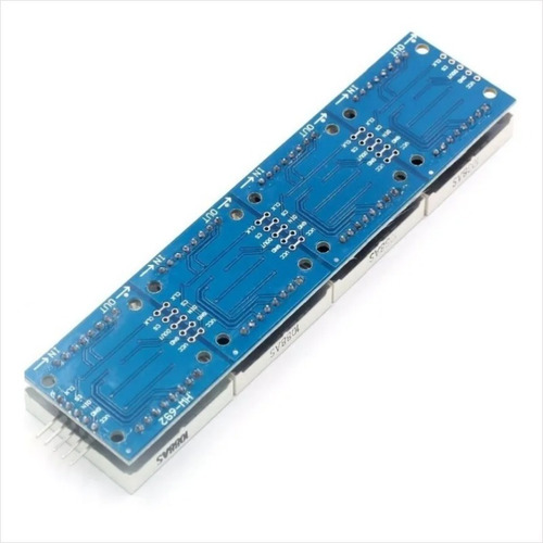 Módulo De 4 Matriz De Puntos Led 8x8 Para Arduino