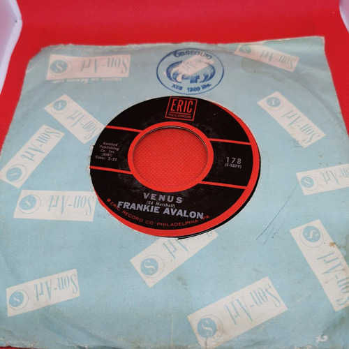 Disco 45rpm :frankie Avalon- Venus