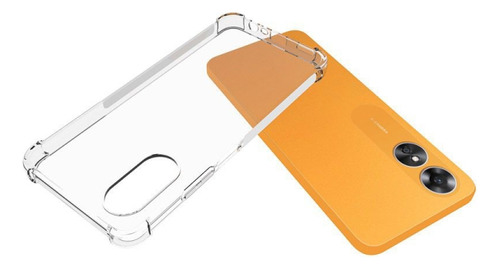 Funda De Teléfono Tpu Transparente Antideslizante Para Oppo