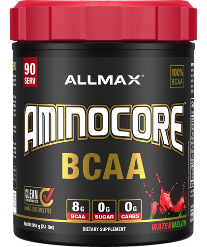 Allmax Nutrition Aminocore Bcaa En Polvo, 0.29 oz De Aminoac