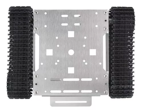 Imagen 2 de 10 de Kit Chasis P/ Armar Tanque Robot Inteligente Motores Arduino