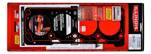 Junta Tapa Cilindros Metalgraf + Bulones Vw Fox Suuran Gol