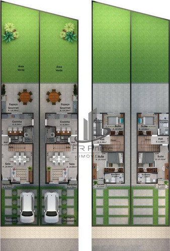Imagem 4 de 7 de Casa Com 2 Quartos À Venda, 82 M² Por R$ 350.000 - Jardim Ponte Alta - Volta Redonda/rj - Ca0153