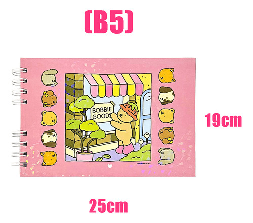 Cadernos Para Pintar B5 50 Folhas Com Desenhos Lindos Aleatório B5 50 Folhas