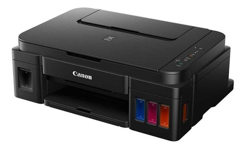 Impresora a color multifunción Canon Pixma G3110 con wifi negra 110V/220V G3110