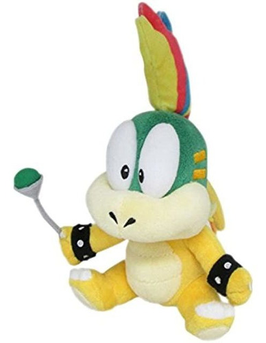 Peluche Lemmy Koopa De Super Mario, 8 Pulgadas, De La Marca