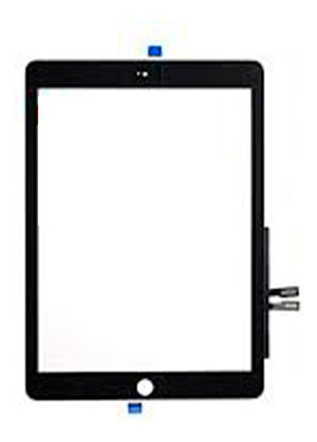 Touch Compatible Con iPad 6 2018 A1893 A1954 Digitalizador Color Negro