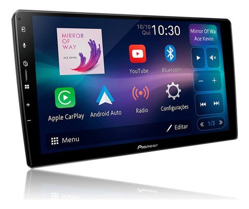 Multimídia 9 Pioneer Dmh-ap6650bt Android Auto E Carplay