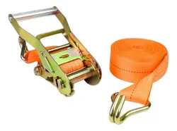 Comprar Catraca Cinta 4,5m Gancho J 1,5t 1 Cinta 1 Catraca Robustec Cor Laranja no Mercado Livre