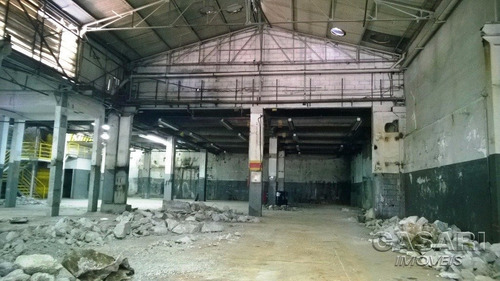 Galpão Comercial Para Locação, Campestre, Santo André - Ga1137. - Ga1137