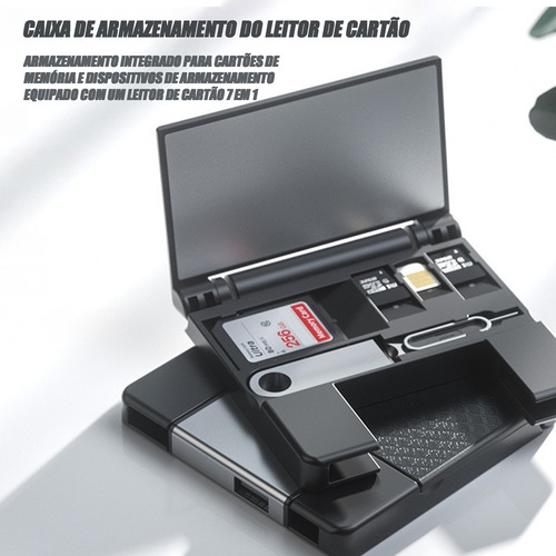 Adaptador De Cartao De Memoria Para Apple Type-c Micro Sd Tf