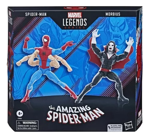 Pack The Amazing Spiderman Y Morbius Marvel Legends