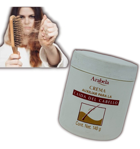 Crema Auxiliar Para La Caída Del Cabello 140g