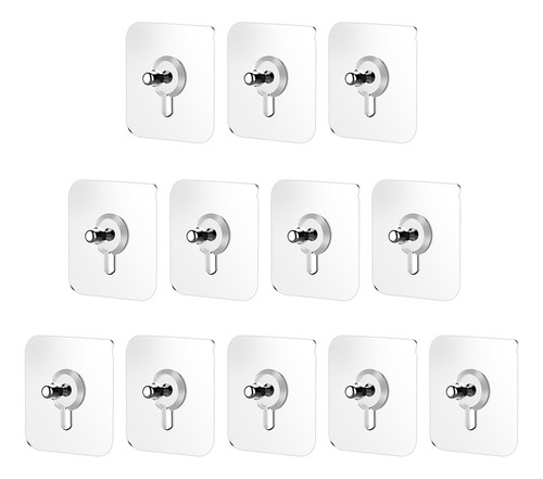 Adhesivo De Pared Con Ganchos Para Pared, Sin Rastros, 20 Un