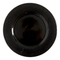 Comprar Plato Postre Negro - Linea Abau Abu Dhabi