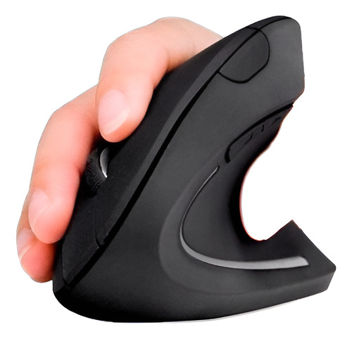 Mouse Ergonómico Inalámbrico Vertical 3600 Dpi D5 Usb Negro