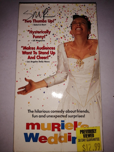 Muriel's Wedding Vhs En Ingles Ed 1996 Mdisk