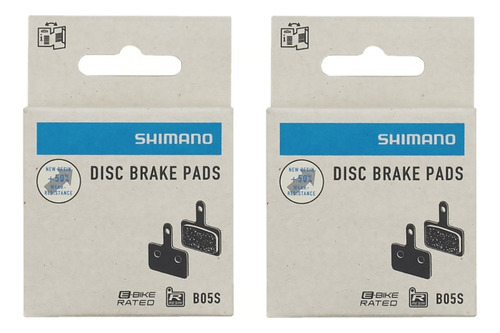 2 X Shimano Pastillas De Freno B05s Rx E-bike Rated Resina