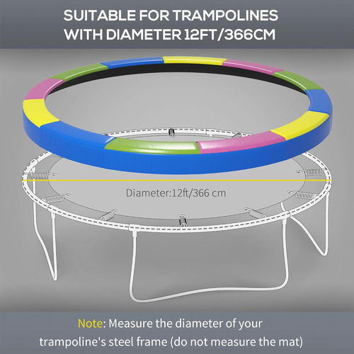 Funda Elástica 12/14' Trampolín Impermeable