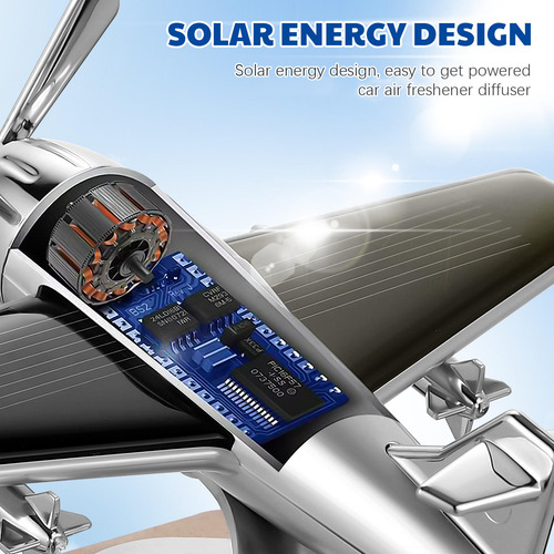 Adorno Para Coche, Energía Solar, Aromaterapia Para Aviones,