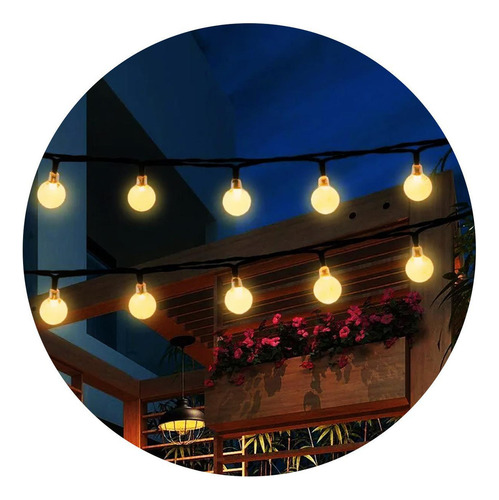 Cordão Bolinhas De Led 220v - Pisca-pisca 4,5 Metros