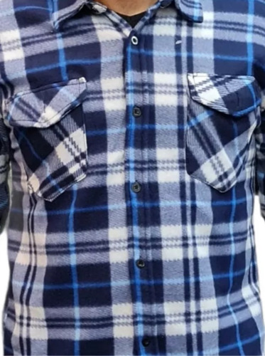 Camisa Leñadora Hombre Abrigo M Al Xxxl - Talles Grandes