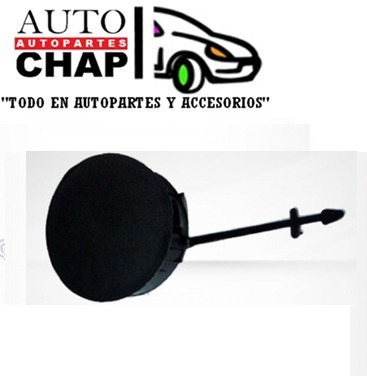 Tapon De Paragolpe Delantero Ford Fiesta 97 98 99 Negro