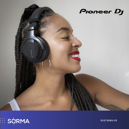 Imagen 4 de 8 de Auriculares Pioneer Hdj-cue1 Negro Flexible Resistente