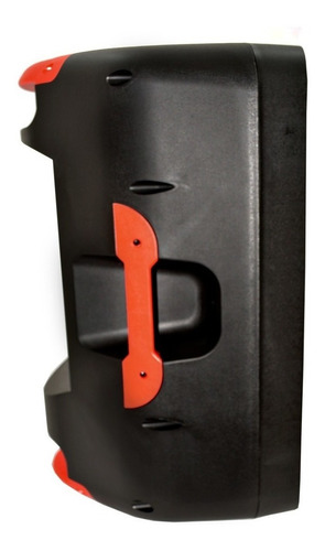 Imagen 2 de 5 de Bafle Recargable Pantalla Neon Prof 15pLG 30000w Pmpo 7515sc